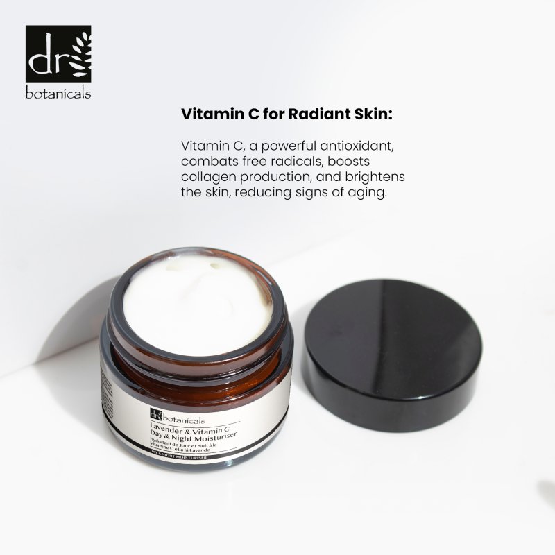 Lavender & Vitamin C Day & Night Moisturiser - Dr Botanicals