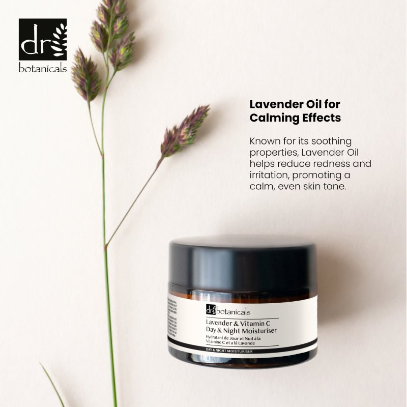 Lavender & Vitamin C Day & Night Moisturiser - Dr Botanicals