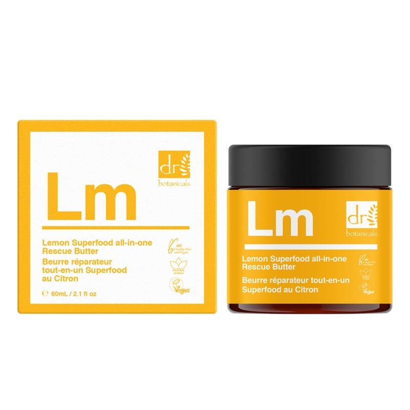 Lemon Superfood All - In - One Rescue Butter 60ml - Dr Botanicals
