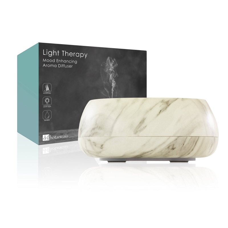 Light Therapy Mood Enhancing Aroma Diffuser (UK Plug) - Dr Botanicals