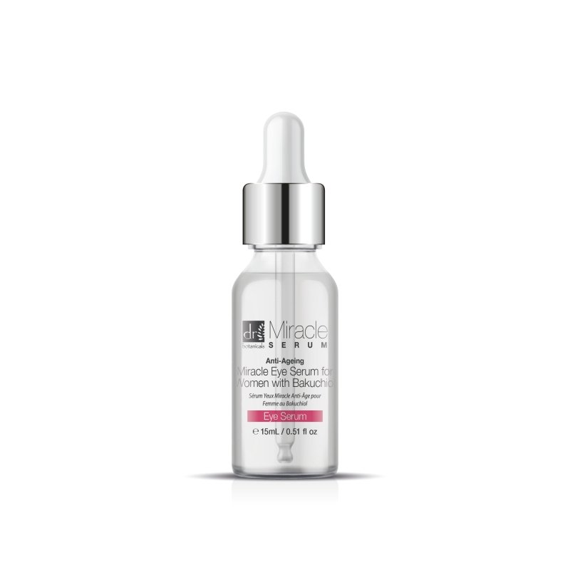 Miracle Serum Anti - Ageing Miracle Eye Serum for Women with Bakuchiol 15ml - Dr Botanicals