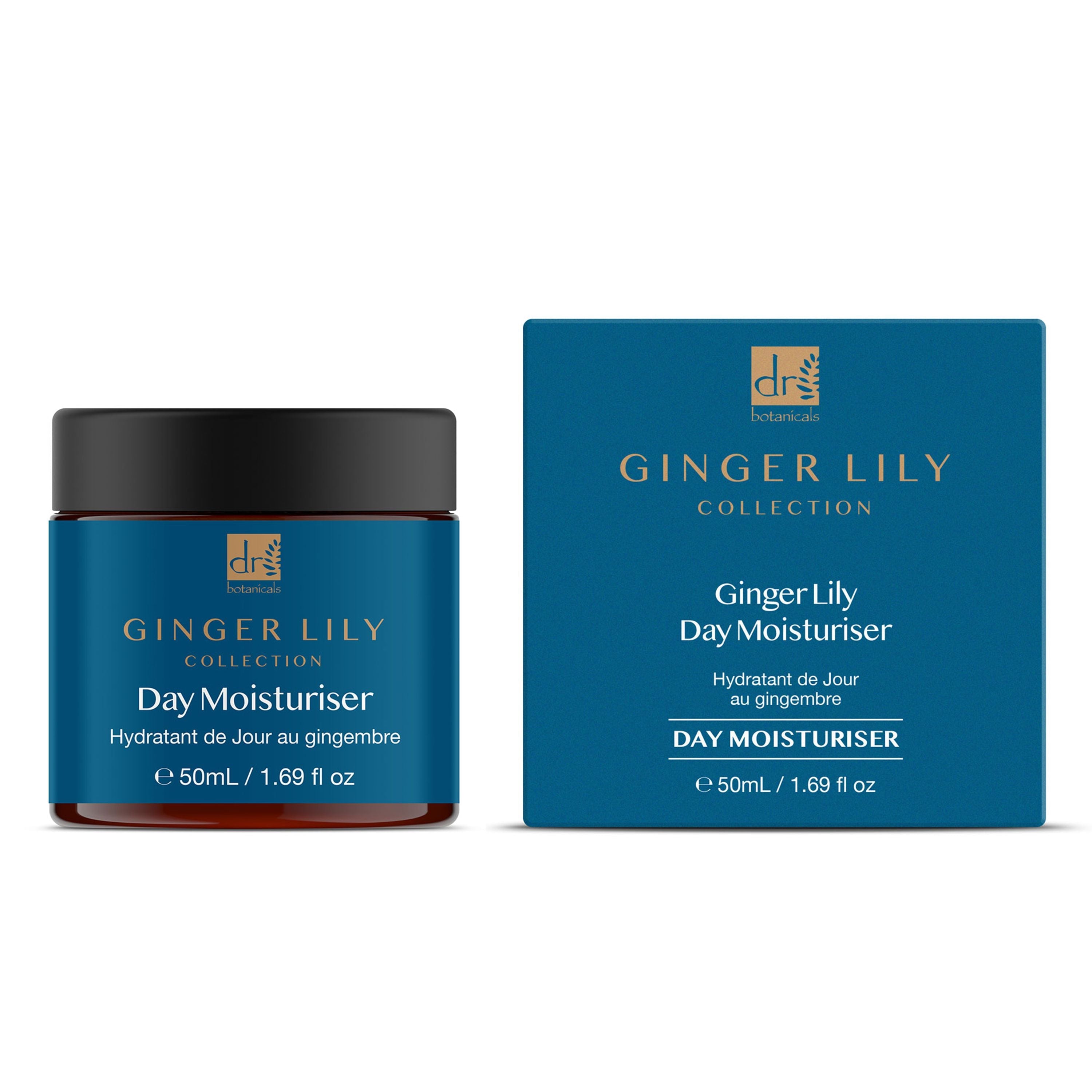 Dr Botanicals Gingerlily Day Moisturiser 50ml Twin Value Savings Pack