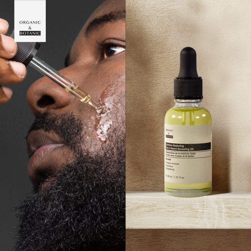 Nutrition Restoring Skin & Beard Grooming Oil 30ml - Dr Botanicals