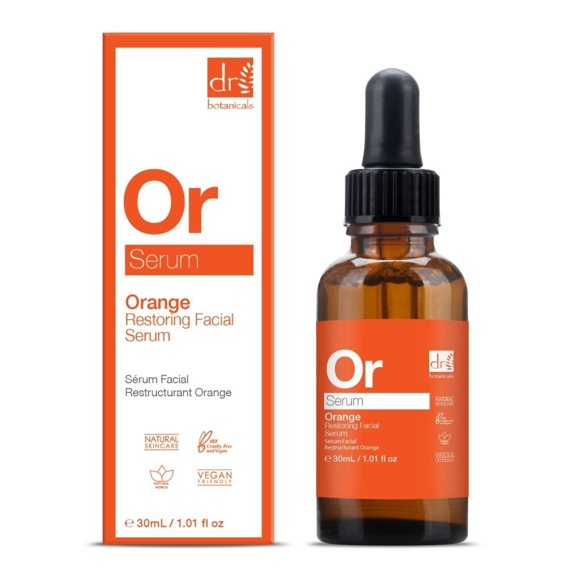 Orange Restoring Facial Serum 30ml - Dr Botanicals