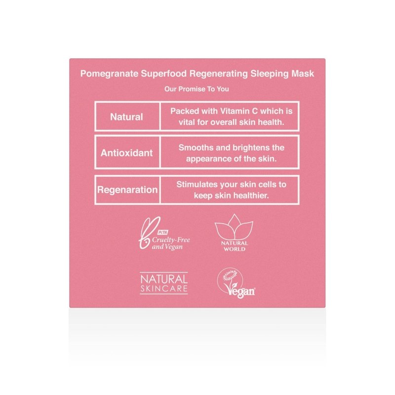 Pomegranate Superfood Regenerating Sleeping Mask 60ml - Dr Botanicals