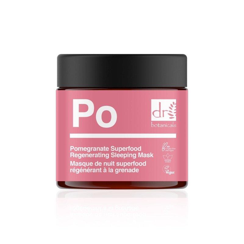 Pomegranate Superfood Regenerating Sleeping Mask 60ml - Dr Botanicals