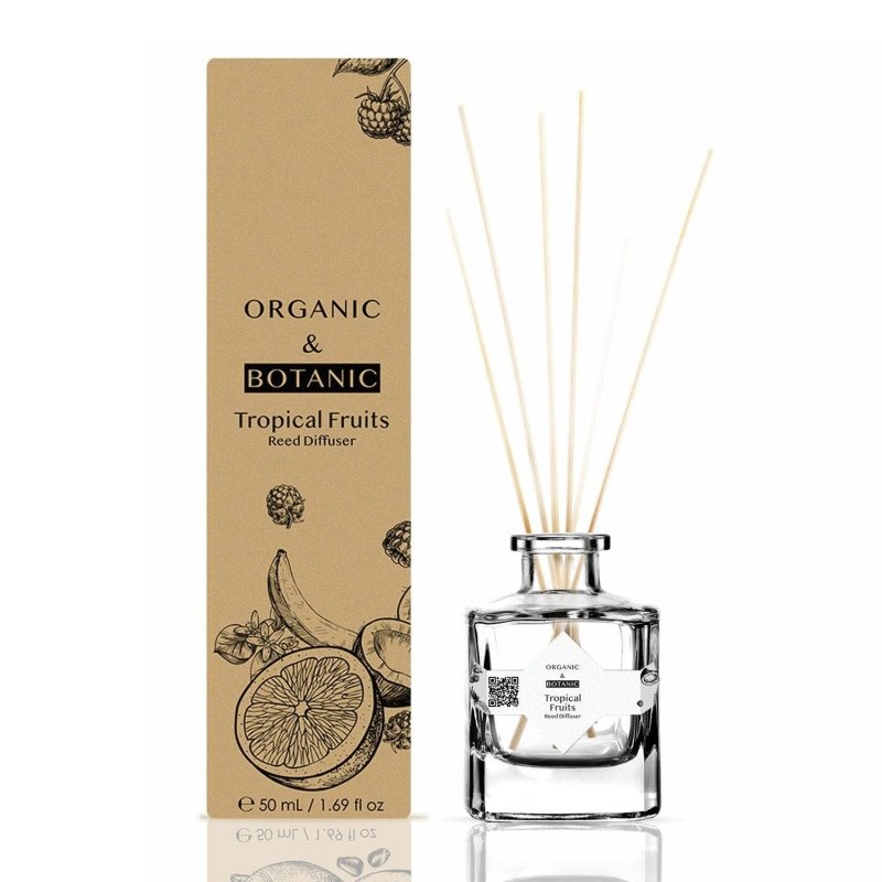Tropical Fruits Reed Diffuser 50ml - Dr Botanicals