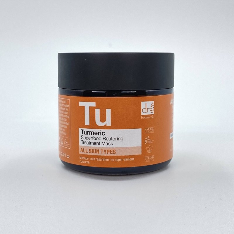 Turmeric Superfood Restoring Treatment Mask 60ml - Dr Botanicals
