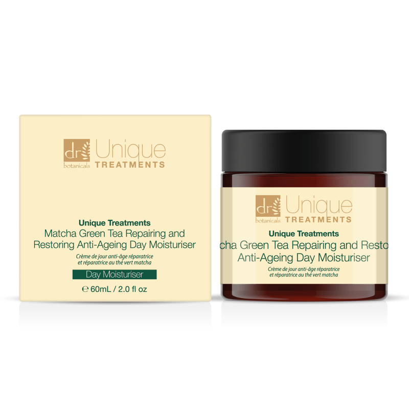 Unique Treatments Matcha Green Tea Repairing And Restoring Anti - Ageing Day Moisturiser 60ml - Dr Botanicals