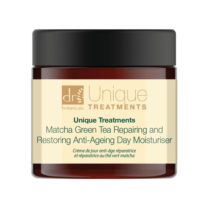 Unique Treatments Matcha Green Tea Repairing And Restoring Anti - Ageing Day Moisturiser 60ml - Dr Botanicals
