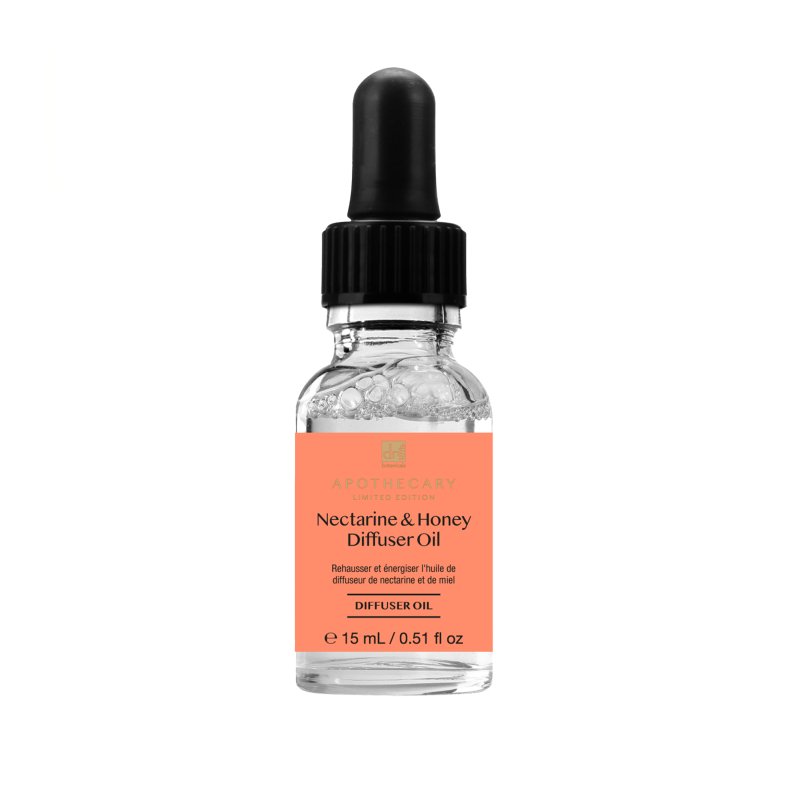 Uplift & Energise Nectarine & Honey Diffuser Oil 15ml - Dr Botanicals