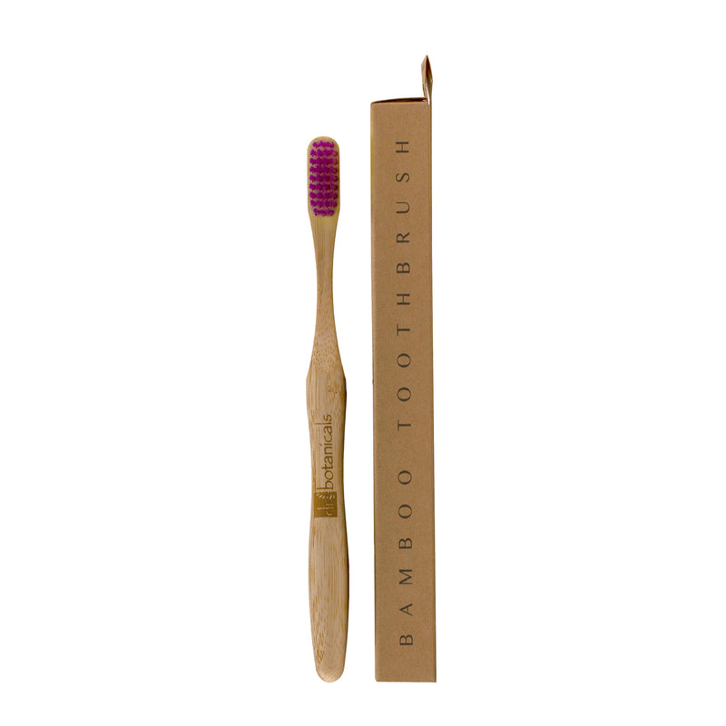 Bamboo Toothbrush Purple