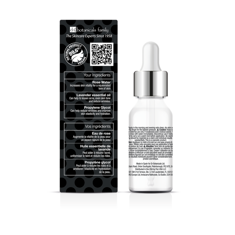 Unique Treatments Rose And Lavender Super Strength Anti-Ageing Eye Serum 15ml