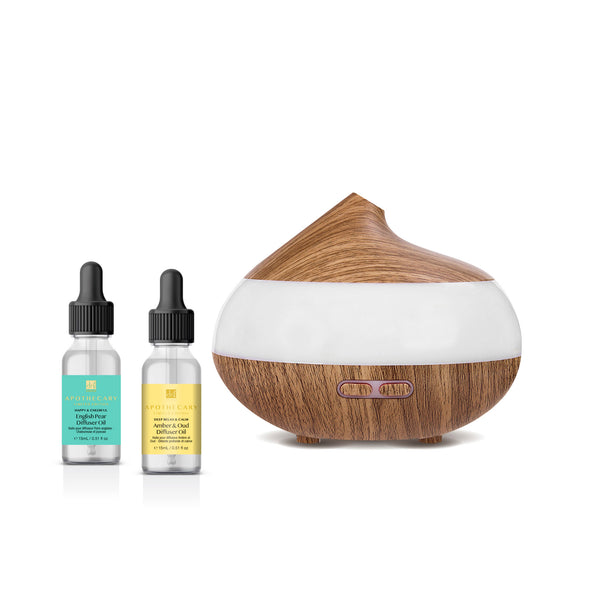 Balancing Wooden Aroma Diffuser + Diffuser Kit