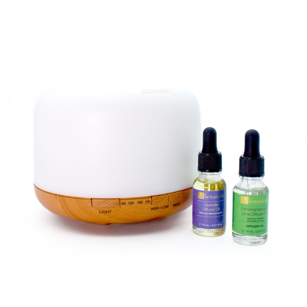 Aroma Diffuser Starter Kit with Diffuser Oils