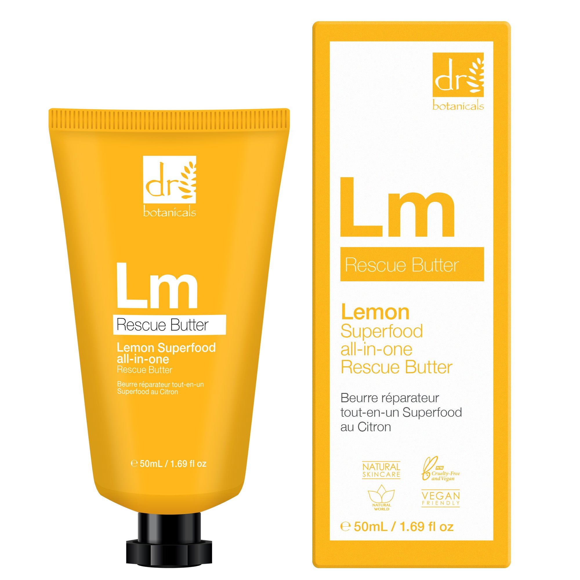 Dr Botanicals Lemon Superfood All-In-One Rescue Butter 50ml