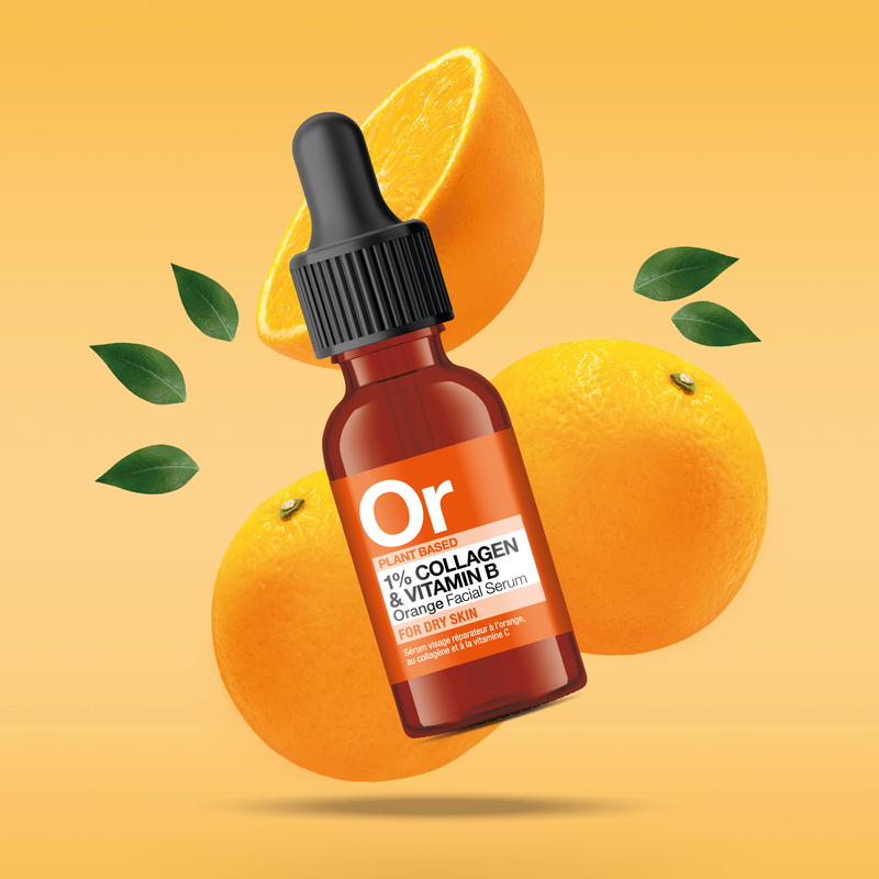 Dr Botanicals Plant-Based Collagen & Vitamin C Orange Restoring Facial Serum