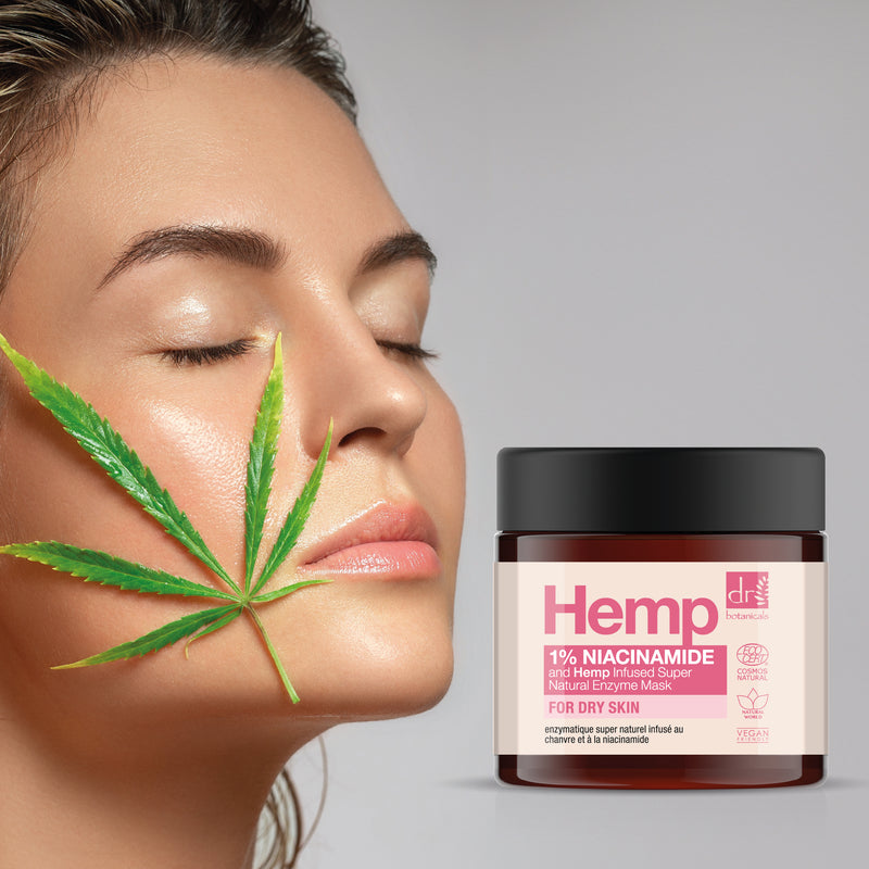 Dr Botanicals Niacinamide & Hemp Infused Super Natural Enzyme Mask
