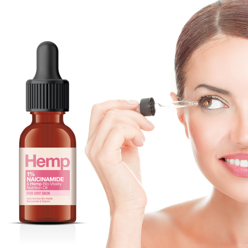 Niacinamide & Hemp Bio-Vitality Facial Nutrition Oil