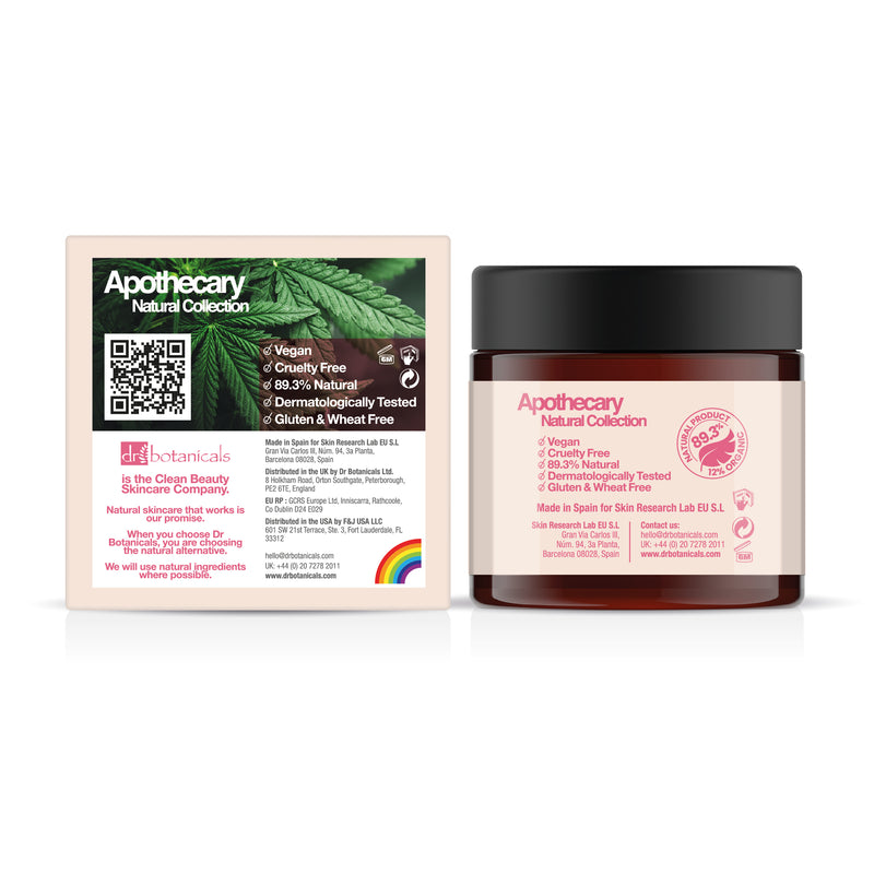 Dr Botanicals Bakuchiol Retinol & Hemp Stress Relaxing Antioxidant Night Moisturiser