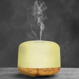 Aroma Diffuser With Wood Grain Base (USB)