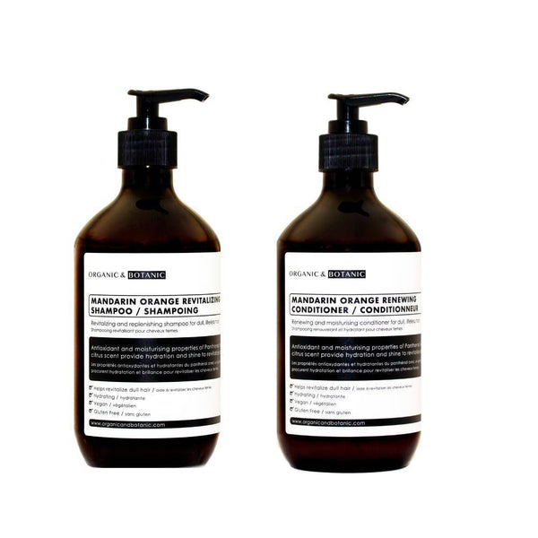 Organic & Botanic Mandarin Orange Nourishing Shampoo & Conditioner Kit