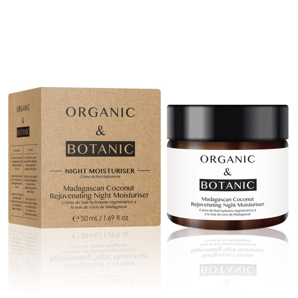 Organic & Botanic Madagascan Coconut Rejuvenating Night Moisturiser 50ml